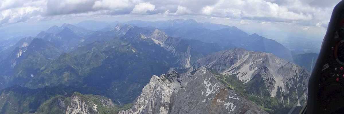 Flugwegposition um 10:00:56: Aufgenommen in der Nähe von Gemeinde St. Jakob im Rosental, Österreich in 2445 Meter